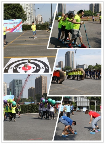 【献礼杭建七十年】奋进新时代 奔跑杭建人——尊龙凯时人生就是博·中国集团建企70周年系列活动之职工趣味运动会圆满举行