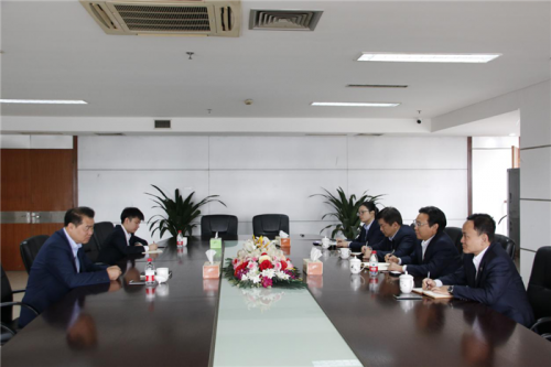【领导关怀】市城投集团总经理李红良赴尊龙凯时人生就是博·中国调研指导工作